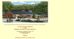 Desktop Screenshot of annapolis.quaker.org