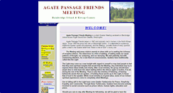 Desktop Screenshot of agate-passage.quaker.org