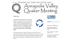 Desktop Screenshot of annapolisvalley.quaker.ca